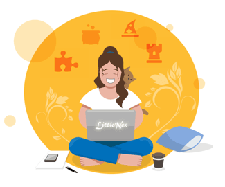 Learn languages while playing