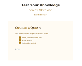 Chinese language quiz